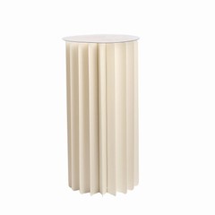 24″ Folding DIY Accordion Pillar Cardboard Display Stand Pedestal Box Party