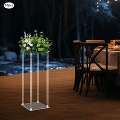 Acrylic Wedding Flower Stand, 10Pcs Clear Acrylic Flower StandsUS