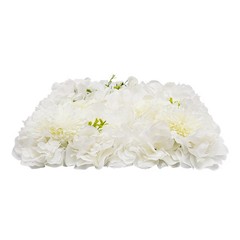 Flower Wall Panel Floral Backdrop, 12 Pcs Flower Wall Decor, 15 * 15in Rose Wall