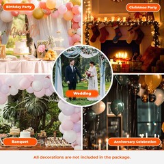 20x10ft Telescopic Heavy Duty Pipe and Drape Kit Wedding Backdrop Frame Stand