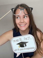 70th Birthday Photo Booth Props – 31-pc Selfie Set With 8 x 10-Inch Sign, 45 …