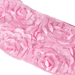 Satin Rosettes Stretchable Spandex Banquet Chair Sashes Wedding Decorations SALE