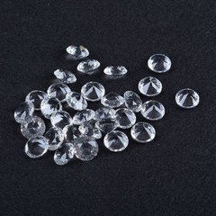 100pc 18mm Clear Crystal Diamond Confetti Ornament Wedding Venue Decorations DIY