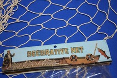 Beach Wedding Tabletop Decor Fishing Net, 50 square feet, 5′ x 10′, NT-1