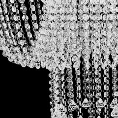 Romantic Wedding Hanging Cake Swing Stand Crystal Chandelier Rack Venue Decor