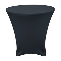 Round Spandex Table Covers, Stretch Tablecloth for Lowboy Cocktail Tables