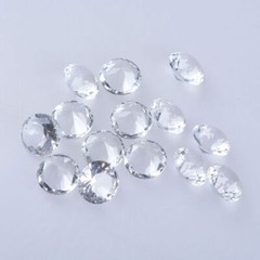 50pcs 18mm Clear Crystal Diamond Confetti Ornament Wedding Venue Decorations DIY
