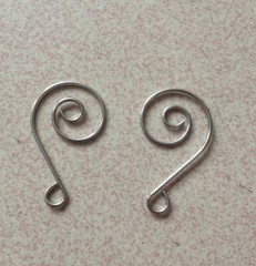120PCS Metal Silver Jewelry Hook Hanger Chandelier Crystal Bead Part Connectors