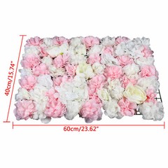 New 6* Artificial Flower Wall Hydrangea Panel Bouquet Wedding Party Home Decor