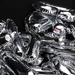 [52 PCS] 16″ Foil Silver Letter Balloons 2 Sets of A-Z, Mylar Aluminum Hangin…