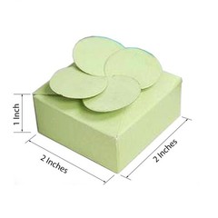 100 2″x2″x1″ Wedding Party Favor Boxes with Cute Petal Top Wholesale – 5 colors!