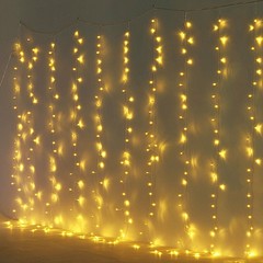 10 feet LED Fairy Lights BACKDROP GARLAND Party Wedding Reception Decorations