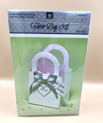 Amscan Favor Bag Kit 50 Bags, Ribbons & Tags All Occasions Factory Sealed