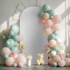 Arch Stand Cover Wedding Photography Background Backdrop Cover 80×180/120x220cm