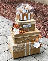 Princess party decorations birthday,centerpiece,card box,wedding,castle,white