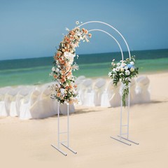 Metal Stand Arch 7.2ft Wedding Balloon Backdrop Party Stand For Garden Outdoor