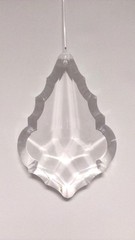 WHOLESALE – LOT OF 6 6″ LARGE Acrylic Crystal Pendalogue Wedding Decor Ornament