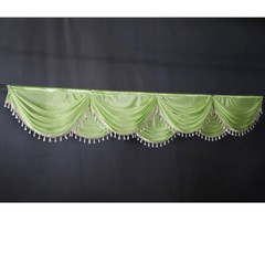 3/6M Faux Silk Drape Swag Decor Event Party Wedding Backdrop Curtain W/Tassel