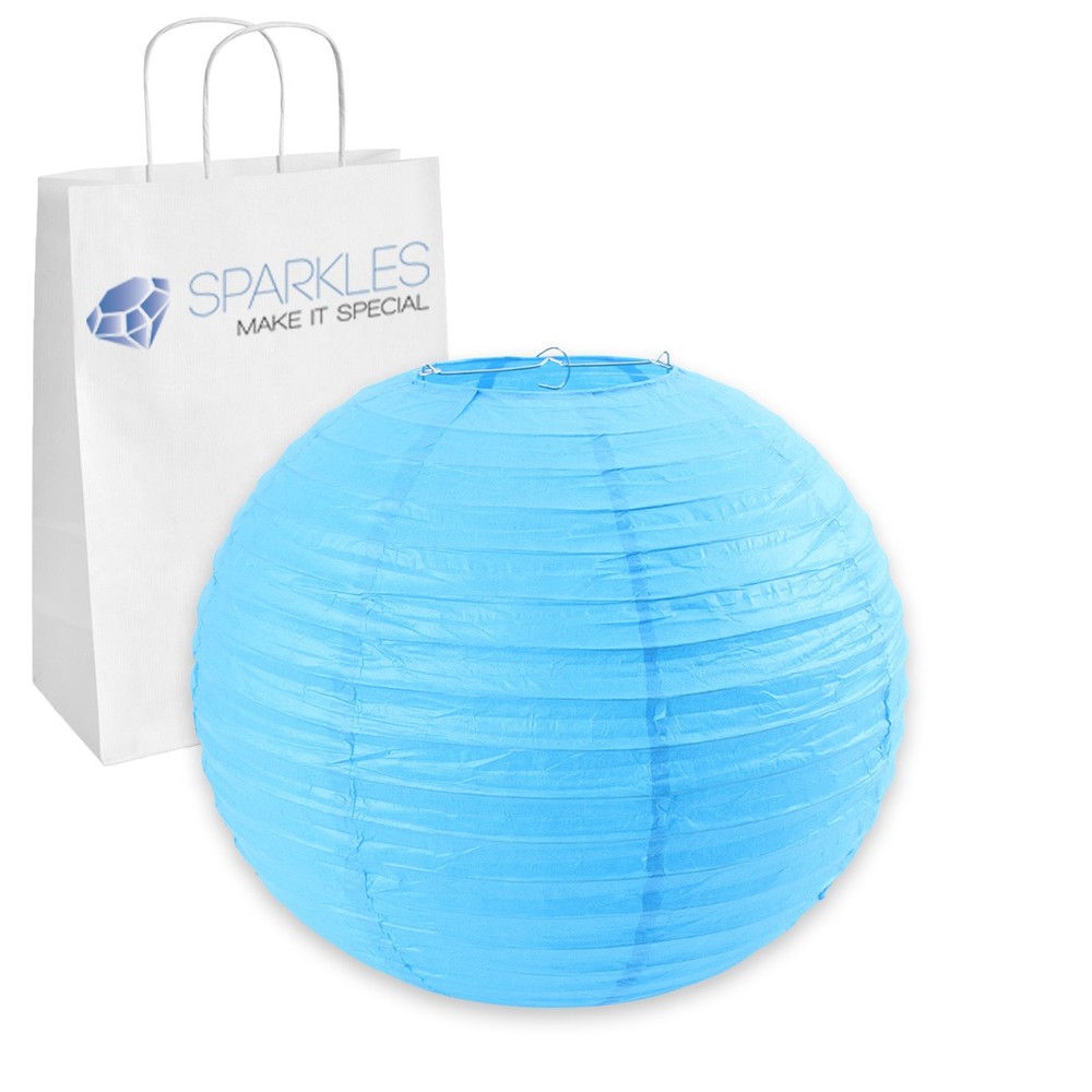10 pcs 16″ inch Chinese Paper Lantern – Turquoise – Wedding Party Event bu