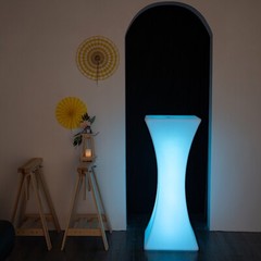 18×43 Assorted Cordless Light Up COCKTAIL TABLE LED Furniture Party Events Home
