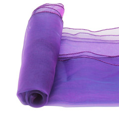 cadbury purple organza chair sashes chair ties bow ribbon wedding birthday decor