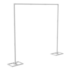 10ft Square Heavy Duty Wedding Arch Backdrop Stand Party Flower Decor Adjustable