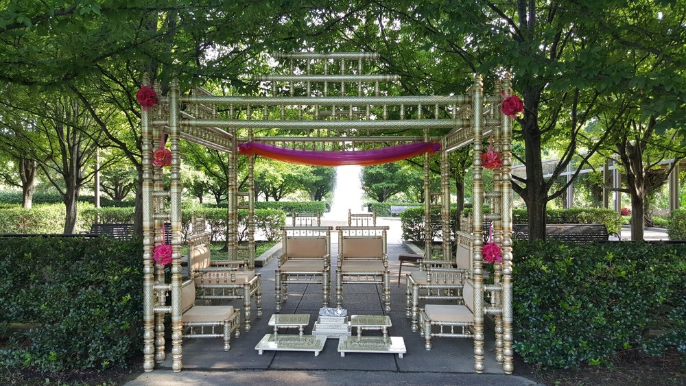 Authentic Sankheda Wedding Mandap – Indian Wedding Ceremony – Saptapadi