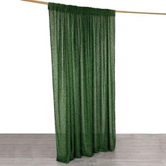 8×8 feet Shaggy Fringe Polyester Backdrop CURTAIN Panel Party Events Decorations