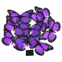 AQUEENLY Monarch Butterfly Decorations Purple Butterflies for Crafts Premium