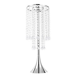2Pcs 21.9 in Crystal Flower Vases Wedding Centerpieces Table Flower Vases SALE