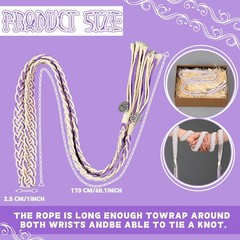 Handfasting Cord for Wedding, Wedding Lasso for Ceremony. Rustic Lasso Lazos …