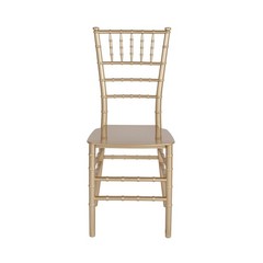 Gold Resin Chiavari Stacking Chair Heavy Duty for Event