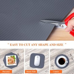 Shelf Liners for Kitchen Cabinets, 10″ W x 360″ L, Non Adhesive Shelf Liner, …