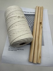 DIY Macrame Wall Hanging Kits, 3 Patterns Macrame DIY Wall Hangers *READ DESCR..