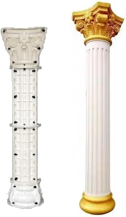 20cm/7.87in Round Column Wedding Ceremony Party Decoration Reusable Mould Pedest