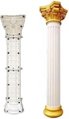 20cm/7.87in Round Column Wedding Ceremony Party Decoration Reusable Mould Pedest