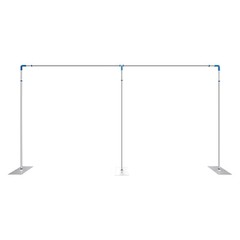 Professional Backdrop Stand Pipe Kit 10’x 20′ Heavy Duty Background Pipe