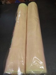 2 Rolls Deco Mesh 21″ Craig Bachman Quality 30′ Peach Two-Tone Pink & Lime Green