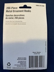 New 200 Count Green Metal Ornament Hooks Christmas Wedding Universal Hanging