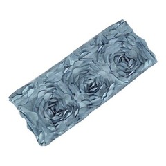 10 Dusty Blue Satin Rosettes Stretchable Spandex Chair Sashes Wedding