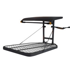 Big Game Captain Hang-On Treestand, Lightweight Steel Construction & Flip-Bac…