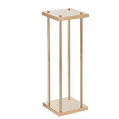 VEVOR 4PCS Column Wedding Flower Stand Cylindrical Display Rack 23.6inch Metal