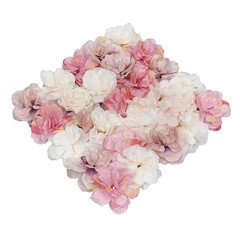 12pcs Flower Wall Backdrops 16.5*16.5in Party Artificial Flower Wall Panels