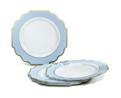 ” OCCASIONS ” 320 Piece set (40 Guests)-Heavyweight Wedding Party Disposable …