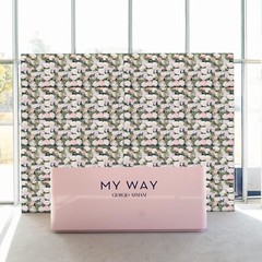 6Pcs Flower Wall Panel Rose Flower Backdrop Silk Fabric Floral Wall Mat 60x40cm