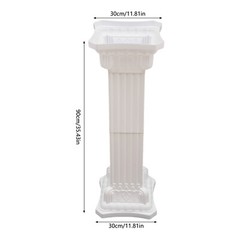 4pcs Roman Pillar Flowerpot Holder Wedding Column Landscape Venue Decor