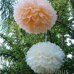 36x tissue paper pom poms flowers wedding birthday baby shower venue decoration