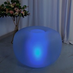 13×22 Assorted Air Candy Inflatable Light Up OTTOMAN LED Furniture Party Events