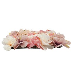 12pcs Artificial Flower Wall Panel Artificial Flower Wall Backdrop 11.81*11.81in