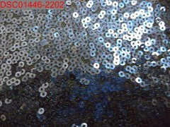 NWOT – Needs Sewn, Shiny Beauty Blue Sparkly Sequin Backdrop Curtain, One Size